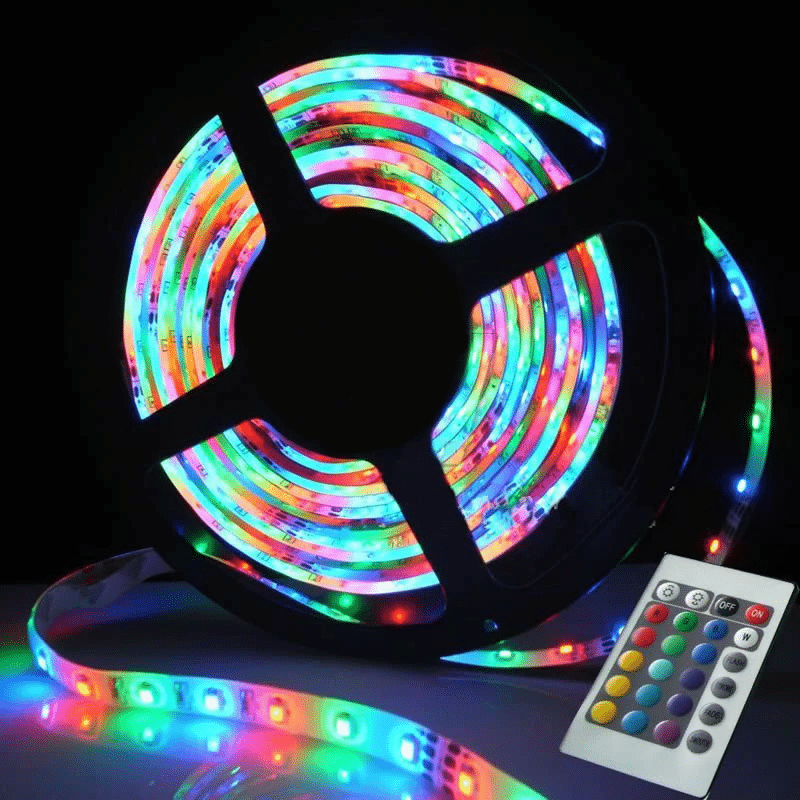 ریسه ال ای دی مدل RGB-remote طول 5 متر